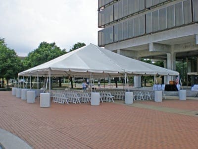 water barrels tent rentals