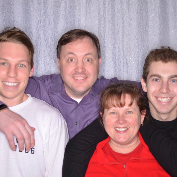 Team photo of the DJ and entertainment company, A2Z Music Factory