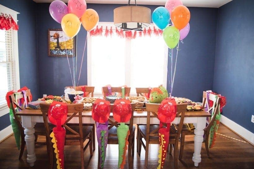 boy birthday party theme. firefighter dinosaur party. avoid pinterest pressure. Washington D.C. Kids Birthday party