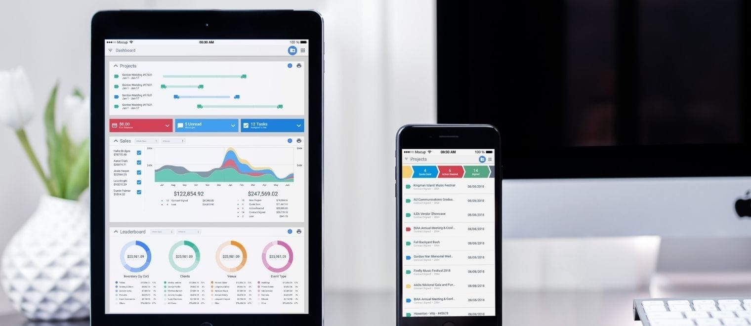 data-driven business decisions with event rental software