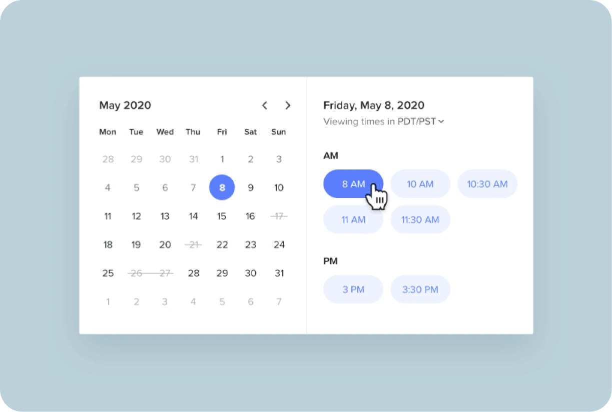 honeybook_scheduling