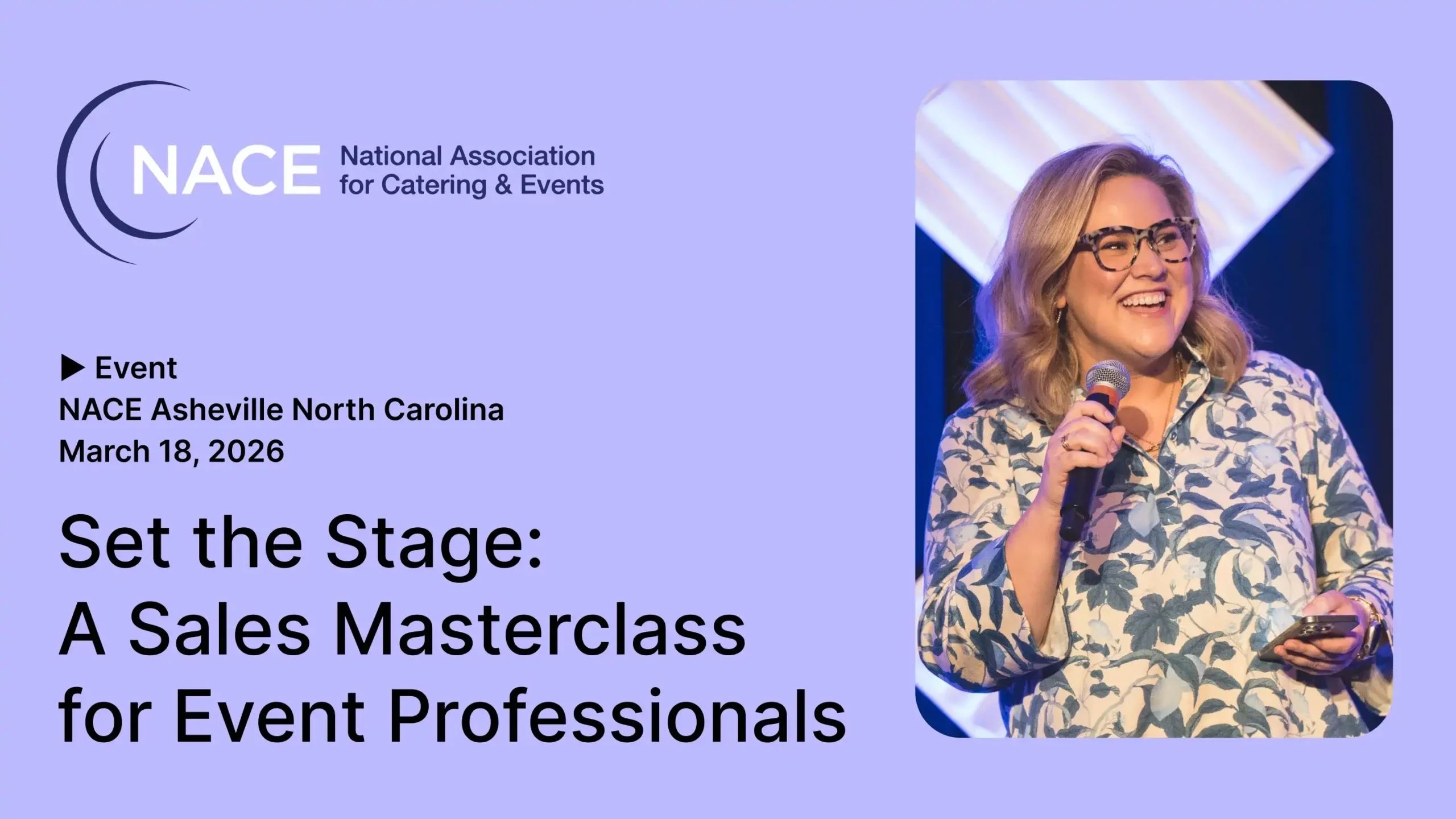 sales masterclass with NACE Asheville and Mallory Mullen on March 18, 2026