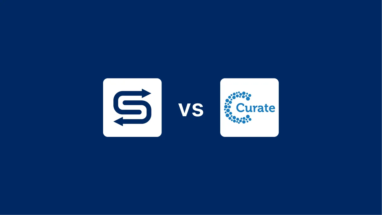 Side-by-side comparison of Goodshuffle Pro and Curate software for event floral businesses